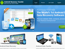 Tablet Screenshot of android-recovery-transfer.com